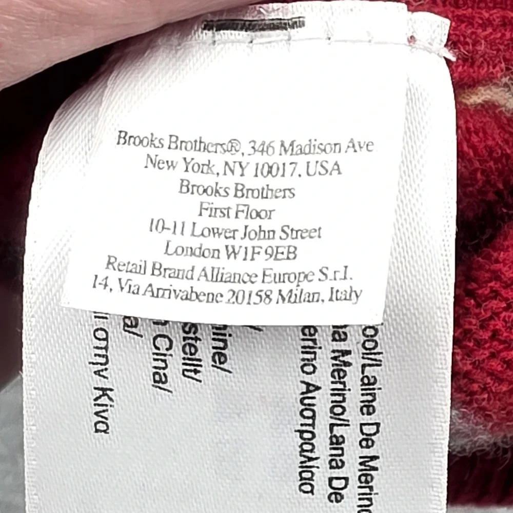 Brooks Brothers measurements pit